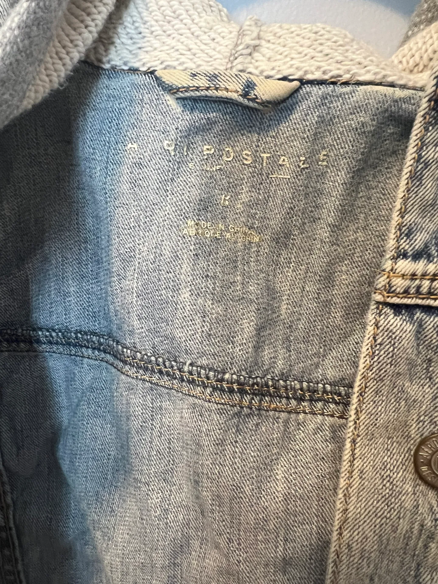 Light Wash Jean Jacket - Image 3