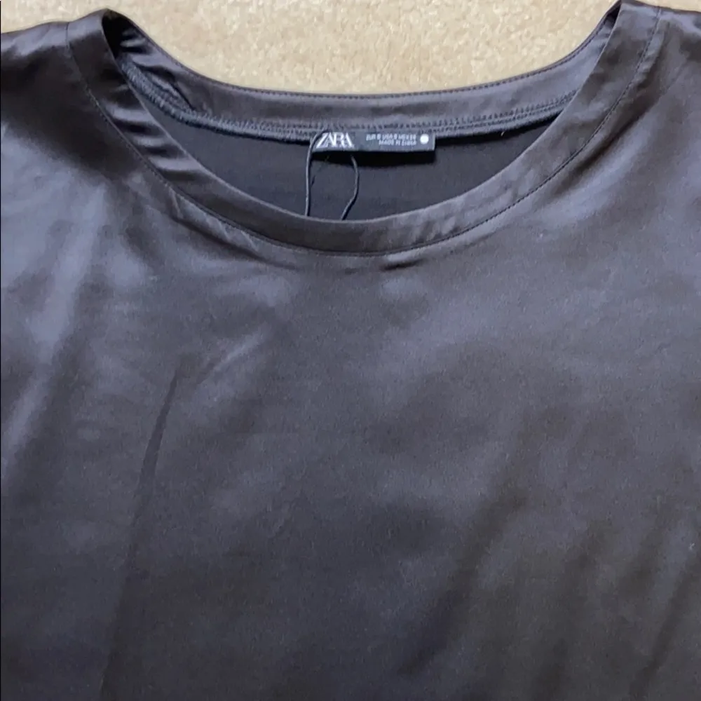 black satin top. S - Image 6