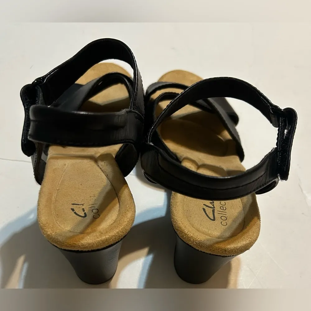 Clarks Tulip Gem Wedge sandals size 8 - Image 4