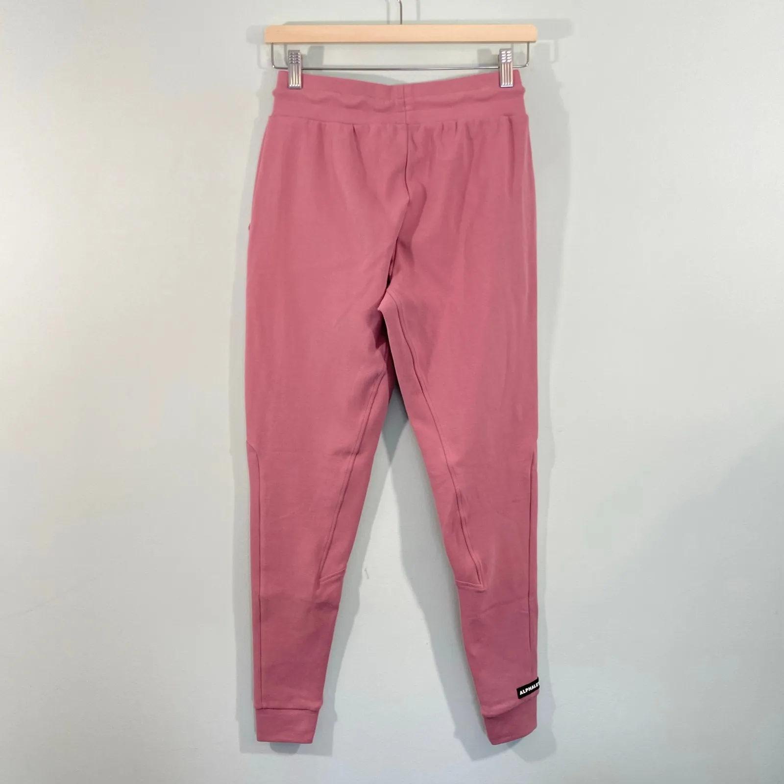 Alphalete Women Pink Pull On Drawstring Pockets Joggers Size S - Image 6