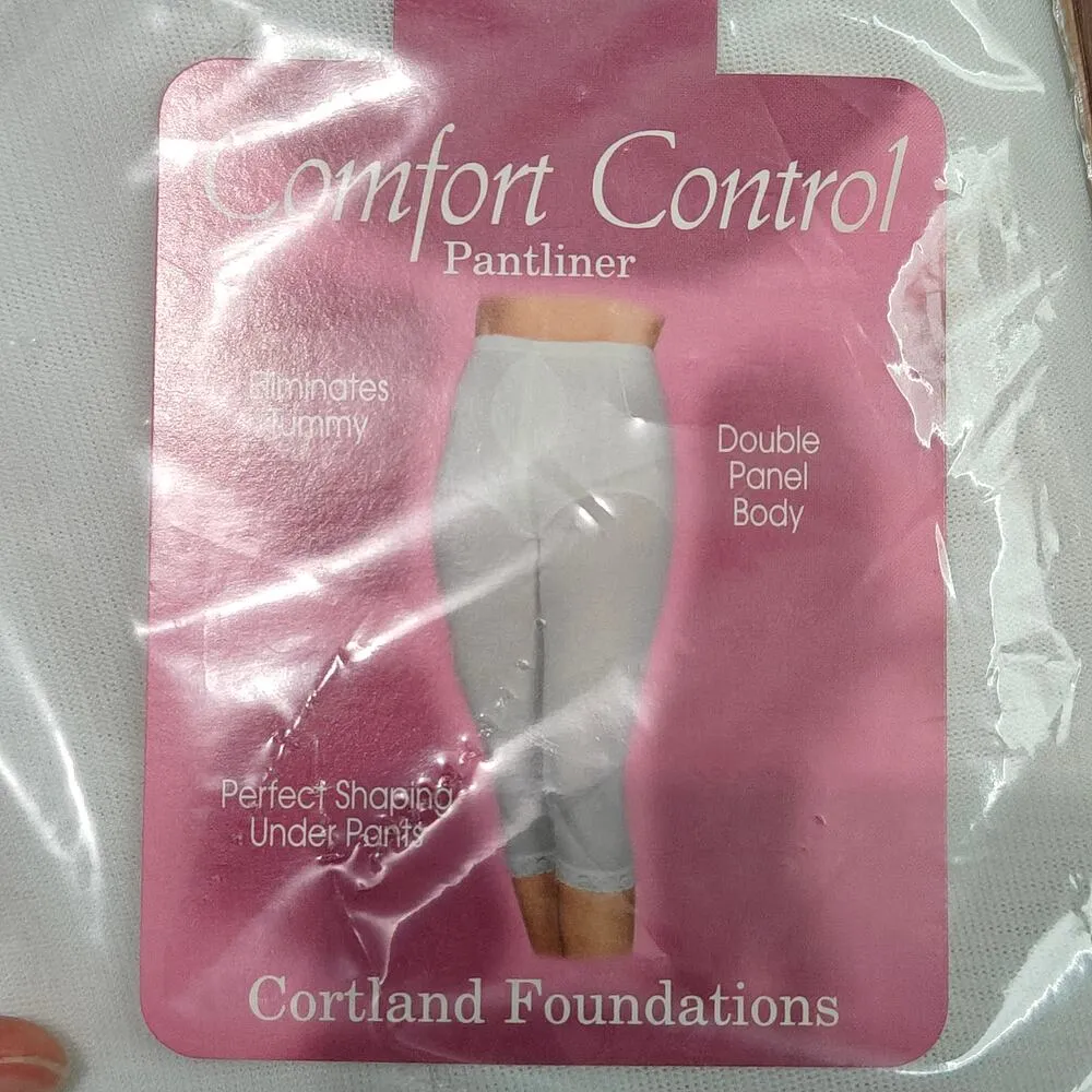 Cortland Intimates Firm Control Pants Liner 7603 Womens Size 48 White - Image 2
