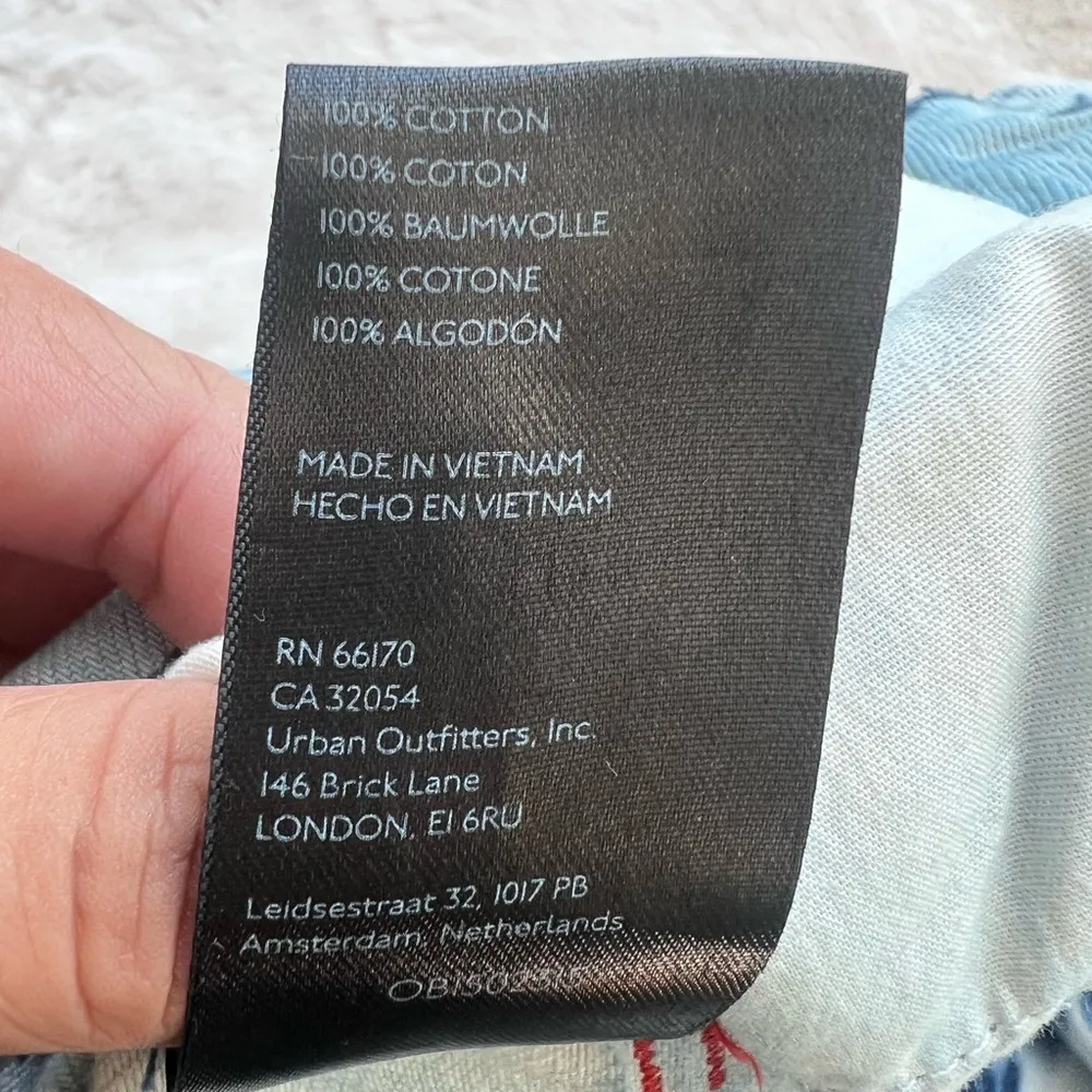 Urban Outfitters Tie Dye High Waist Wide Leg Jeans Size 26 - Image 10