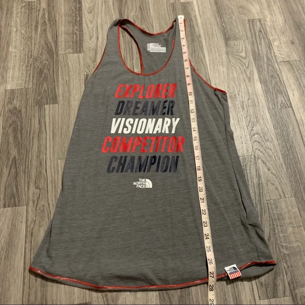 🌿The North Face USA Tank Top; medium - Image 5