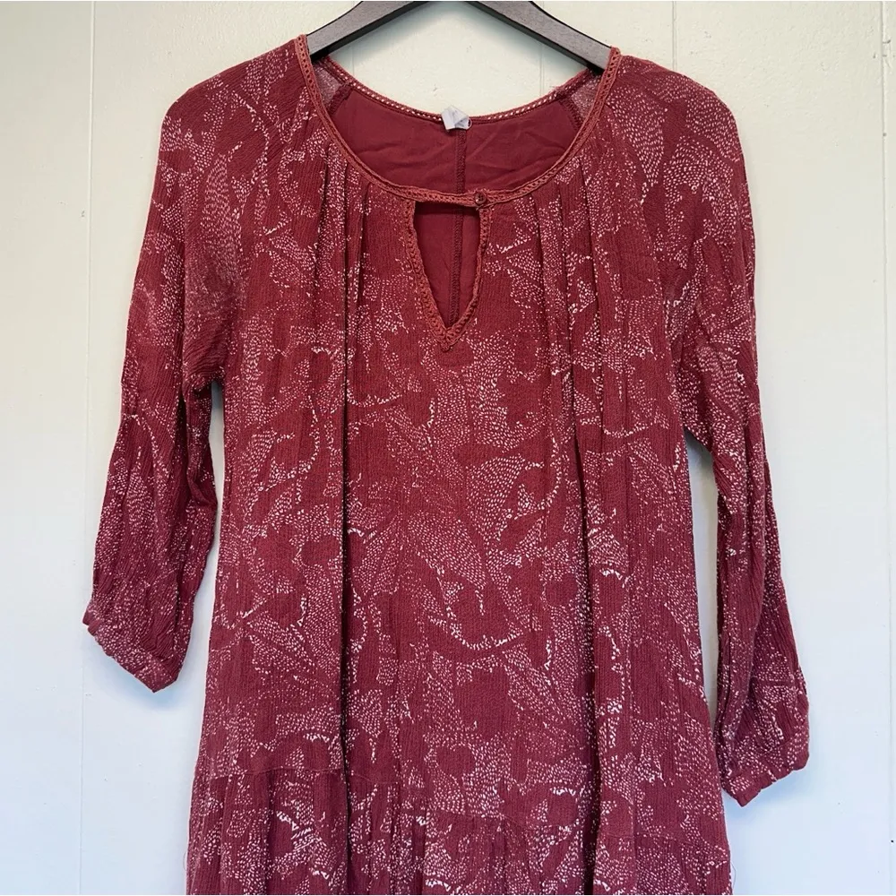 GENTLE FAWN Sonnet Henna Floral Tunic Boho Dress - Image 2