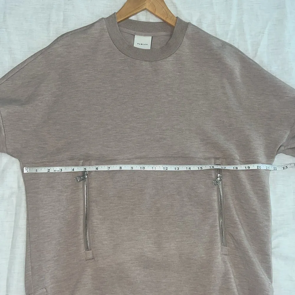Varley Paige Longline Sweat Sweatshirt Pullover Size XS - Image 11