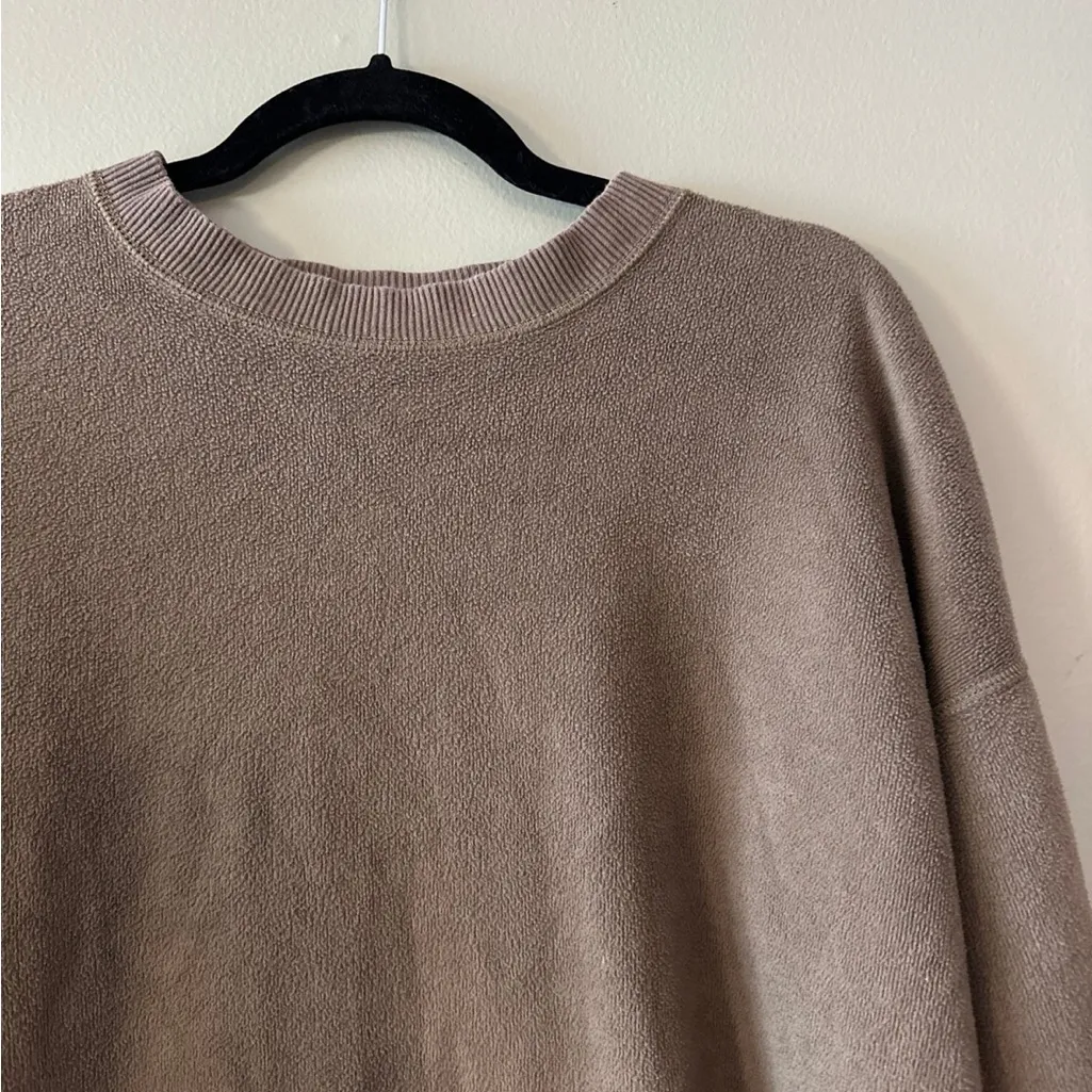 Aerie Split Hem Crewneck Sweatshirt - Image 2