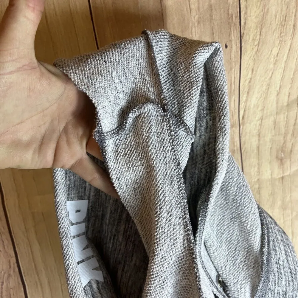 Victorias Secret PINK side metal BLING Shorts Marled White beach coverup pool S - Image 8