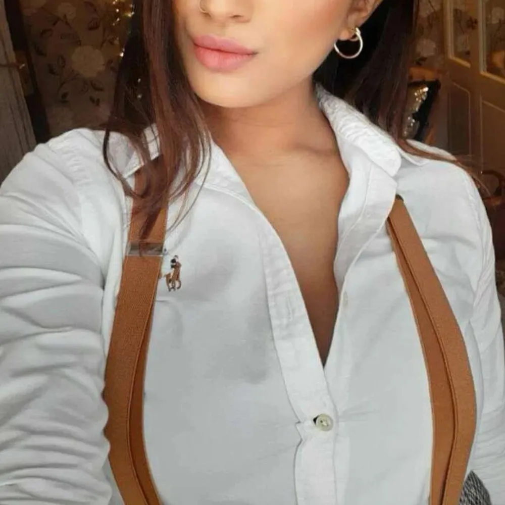 Brown Harness Suspenders Unisex Steampunk - Image 4