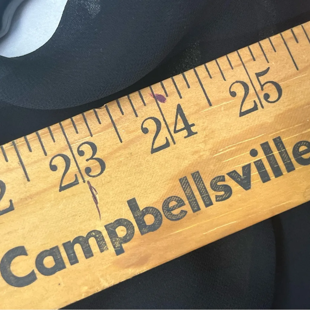 Secret Treasures‎ Chemise with Satin Finish Bows LG Black PREOWNED - Image 8