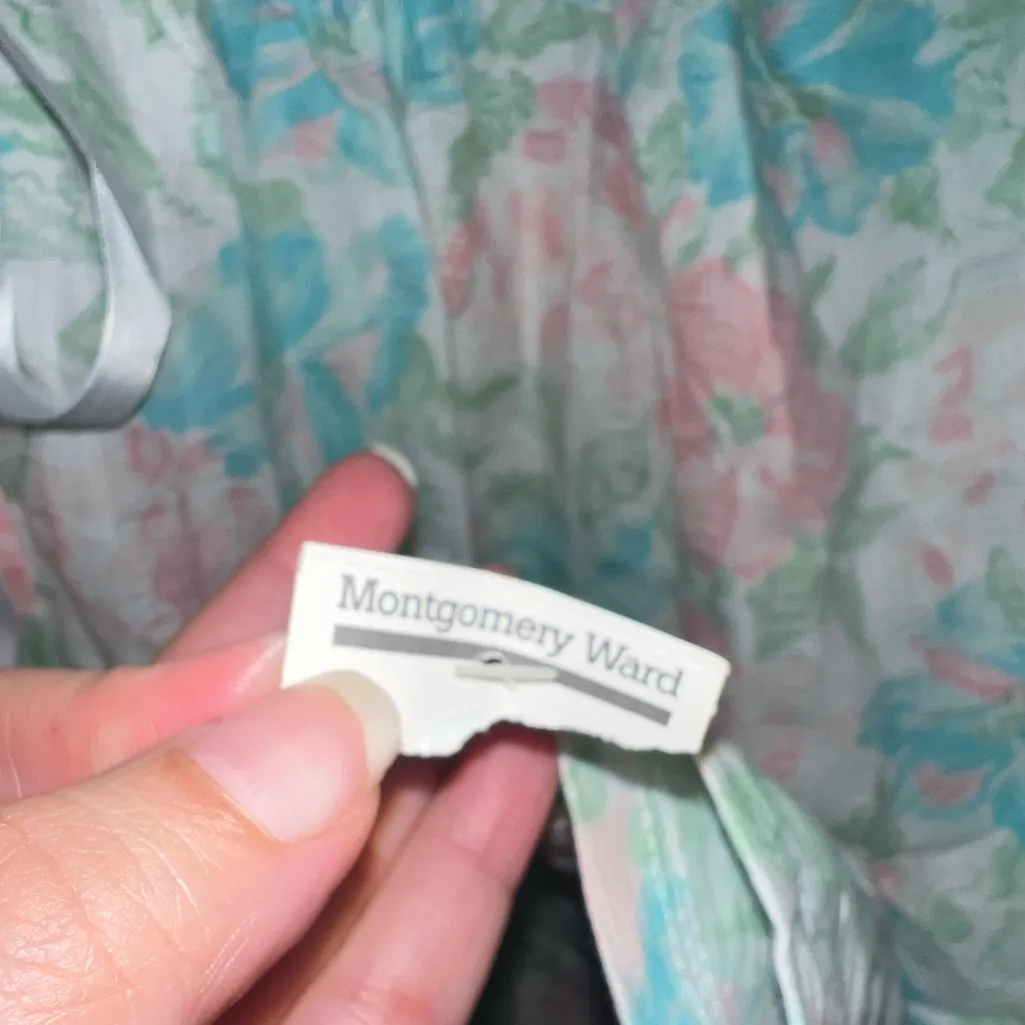 Ashley Ames vintage floral nightgown medium nwt Pink - Image 4