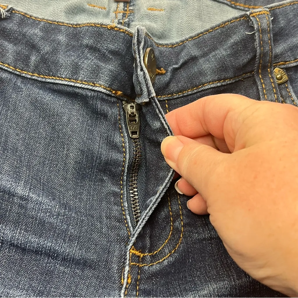 Kut From the Kloth‎ Diana Skinny Women SZ 8 Blue Denim Jean Five Pockets - Image 8