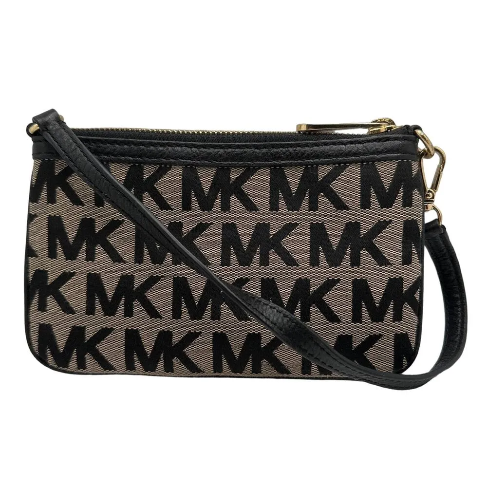 MICHAEL KORS Signature Canvas Wristlet / Mini Purse - Image 2