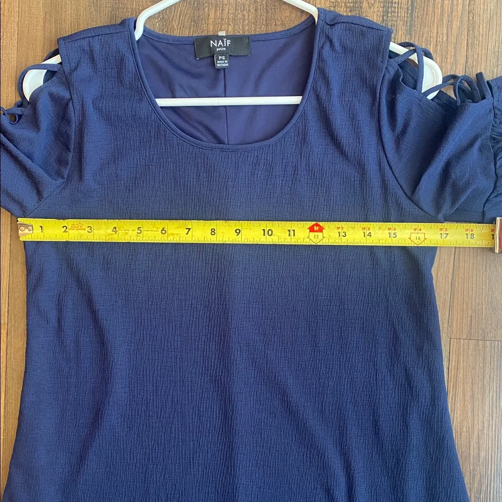 Naïf NAIF Petite Deep Blue Dress - Image 8