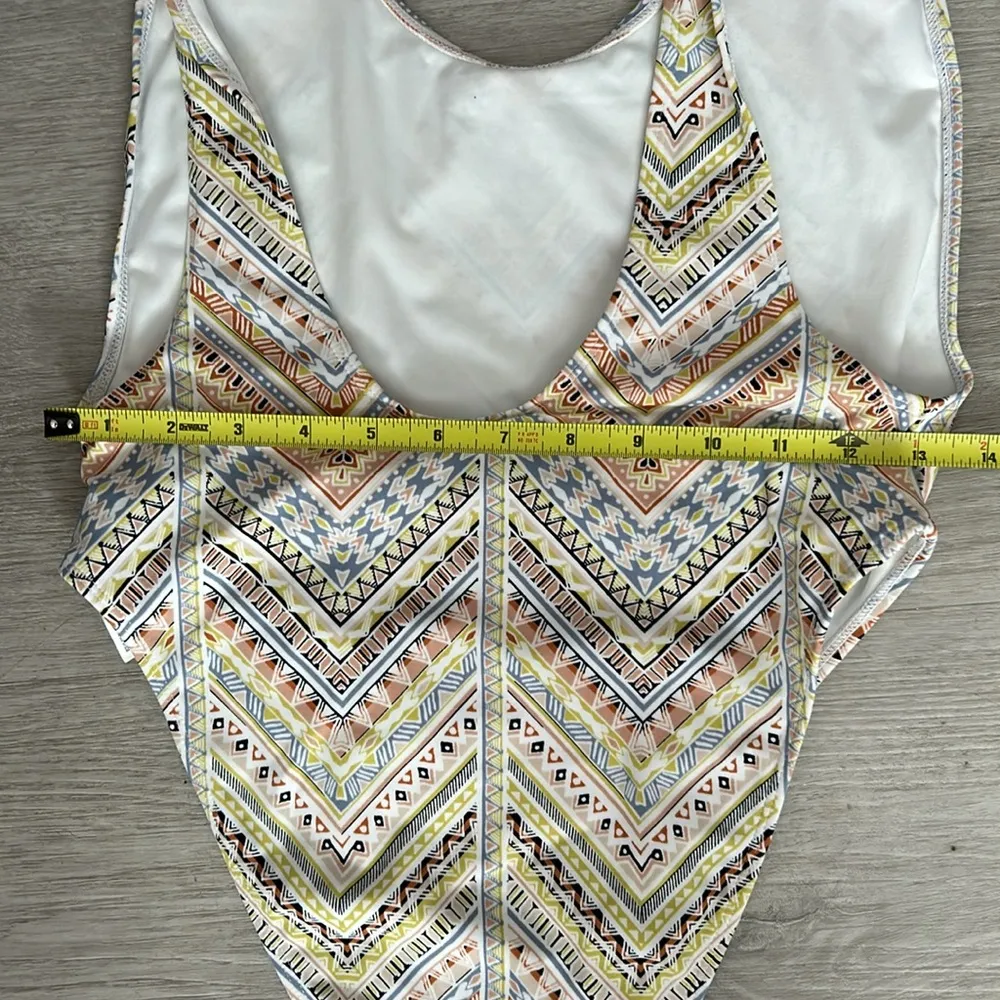 Forever 21 high leg printed one piece swimsuit - Image 6