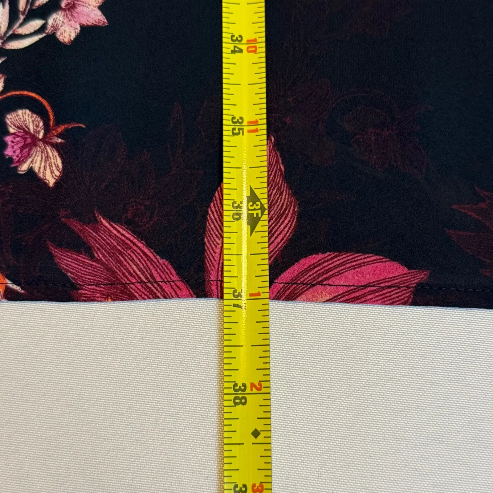 Worthington Black Floral Sleeveless Pleated Neck Sheath Dress Women Size‎ 10 # - Image 11