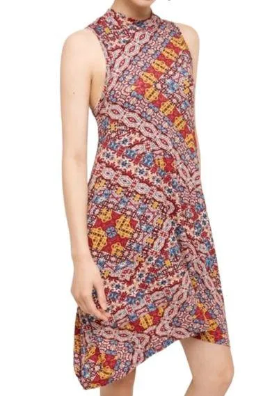 Maeve Anthropologie Lilt Mock Neck Dress - Image 2