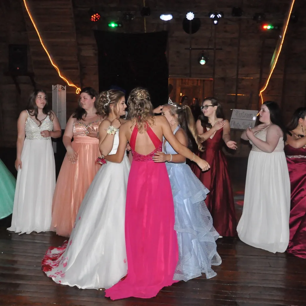 Mori Lee Elegant Pink Sequin Prom Dress - Image 3