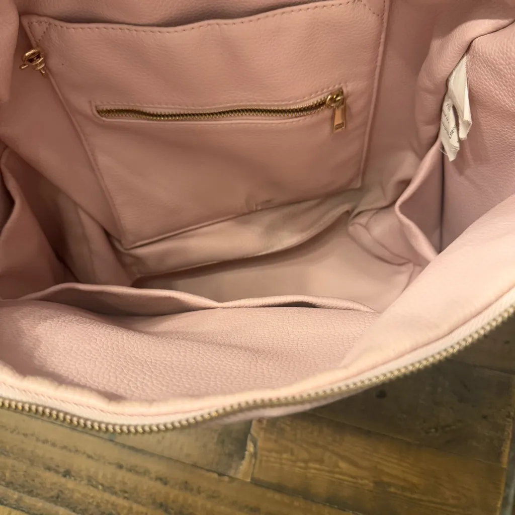 FAWN Leather Diaper Bag Tan - Image 5