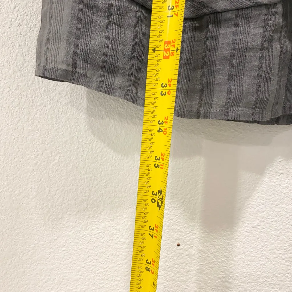 Theory Women's Linen Blend Petite Tank Sleeveless Dress Midi - P - Image 7