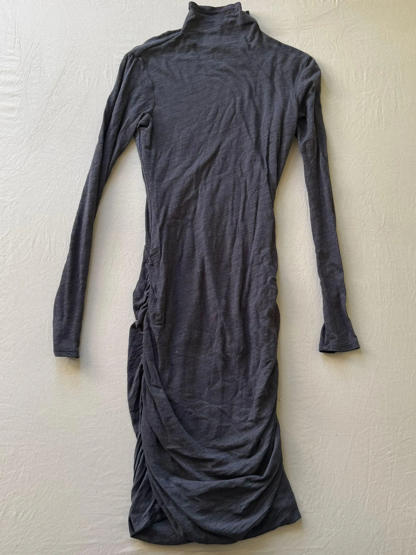 Velvet by Graham & Spencer Pietro Gauzy Whisper Turtleneck Dress - Image 5