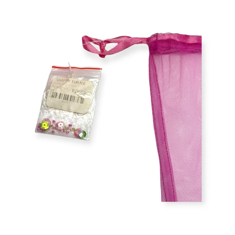 Snappy Turtle 𓆉 Sequin Flower Embellish Platform Flip Flop Sandal 𓆉 Fuchsia 9M Pink Size 9 - Image 14