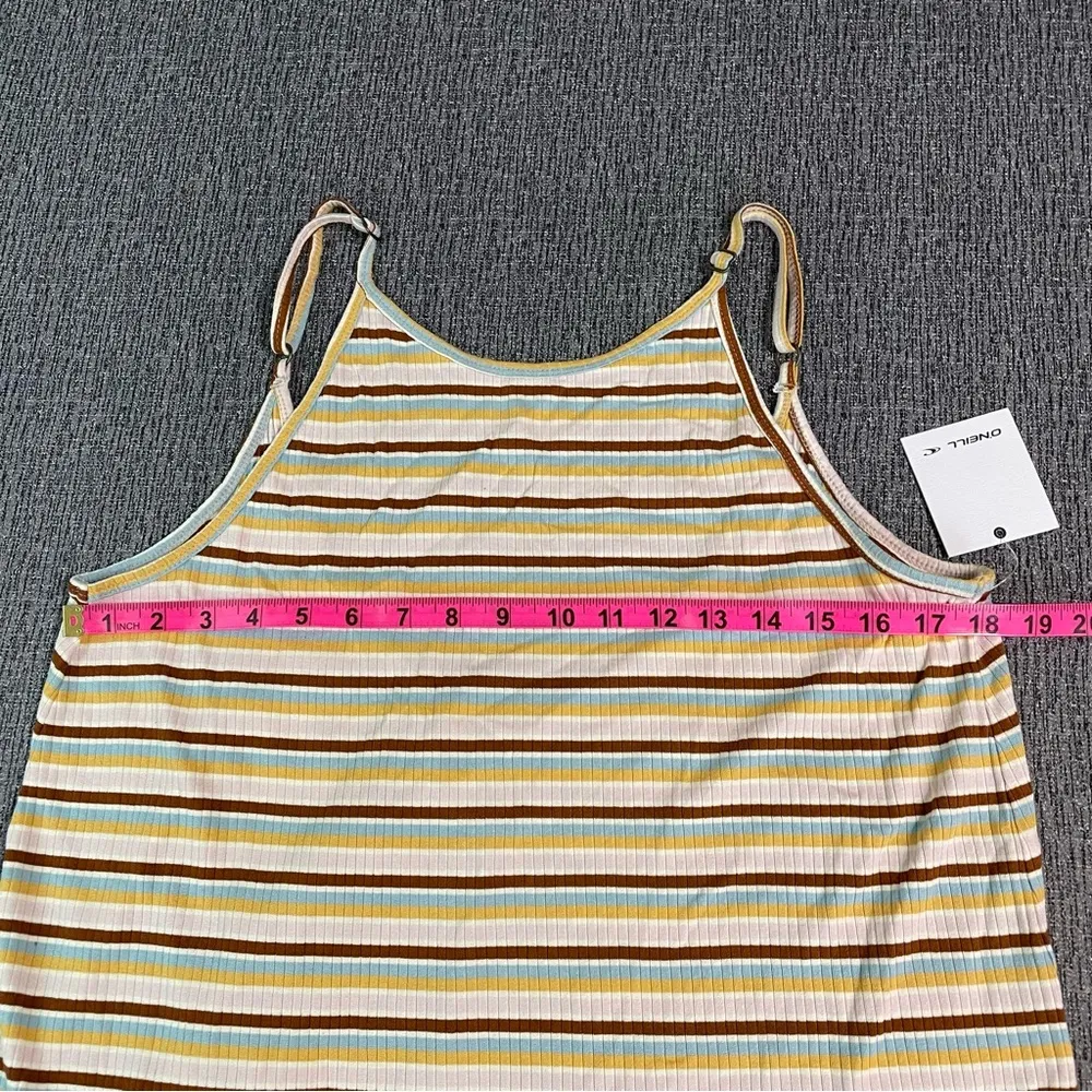 O’Neill Morette Stripe Tank Dress - Image 14