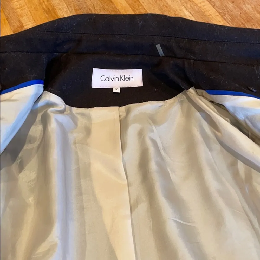 Like NEW Calvin Klein Women’s Pea Jacket Size 10 - Image 3