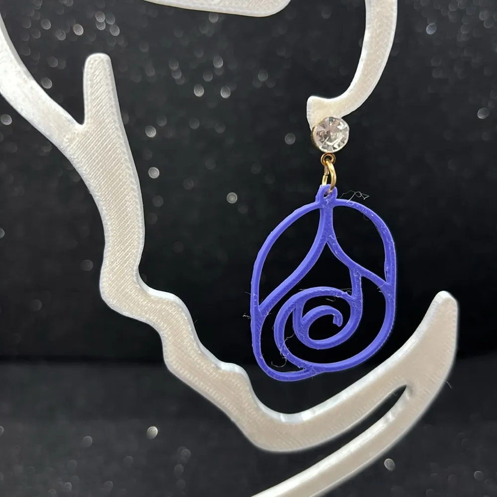 Handmade The Bloom & Blush Earrings - Image 2