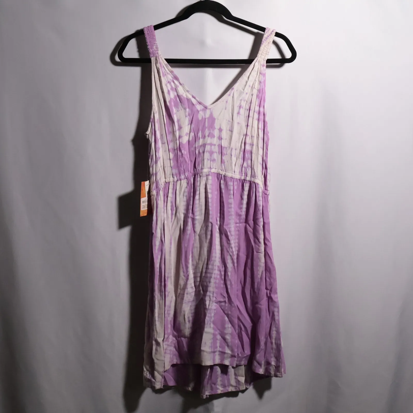 NWT Rip Curl Marina Tie Dye Dress Purple Beach Surf Coastal Festival Boho Y2K L - Image 2