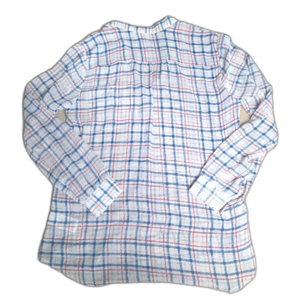 Sheer Button Down Blouse Size Medium - Image 2