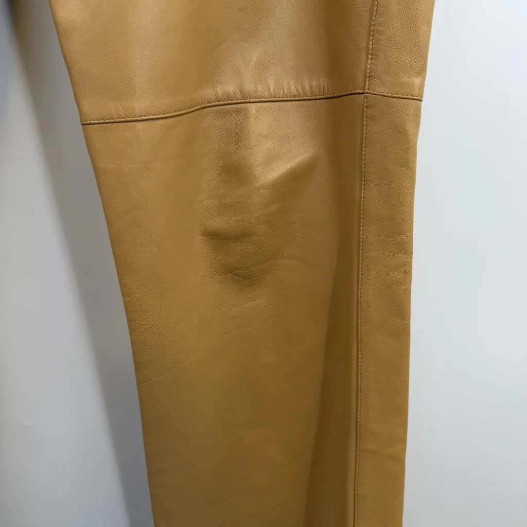 Vintage Y2k Old Navy Collection genuine leather veritable pants plus size 16 - Image 4
