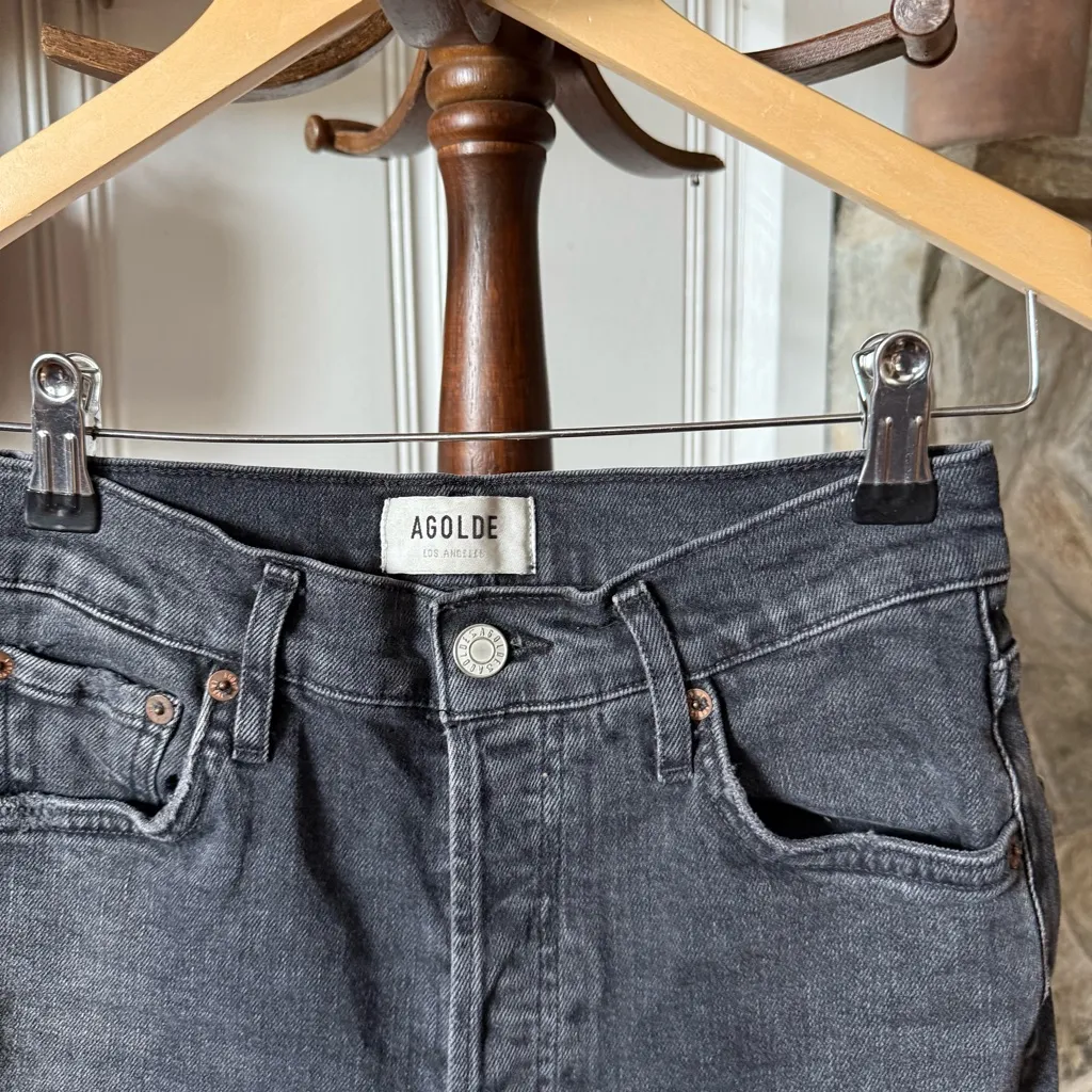 AGOLDE 90s Short in Nico Black - Image 2