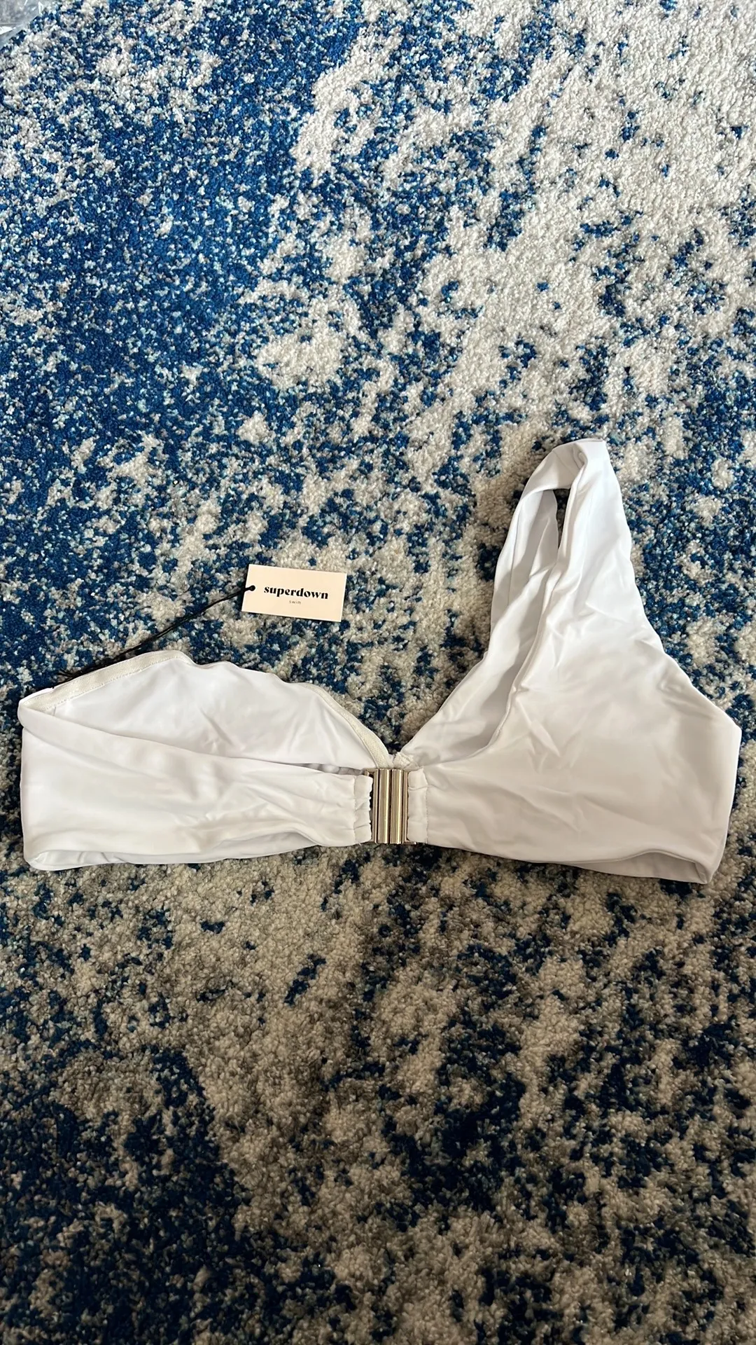 superdown Tyler Bikini Top in White XL - Image 8