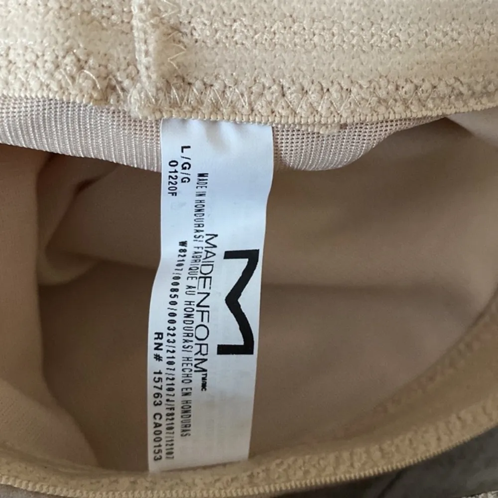 NWT Maidenform LATTE LIFT Shapewear Minimizing High Waist Boyshort shorts Large - Image 4