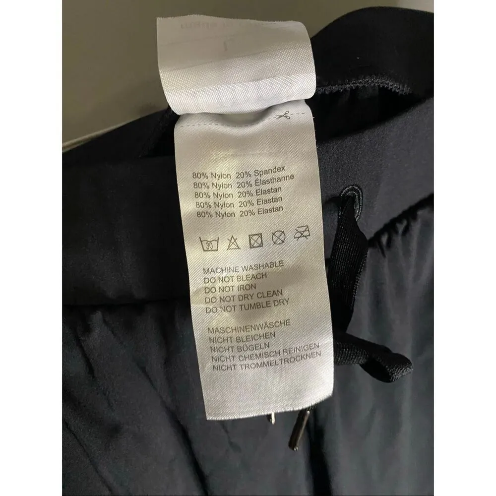 Libin Black Jogger Stretch Sweatpants With Pockets Size Large Black - Image 7