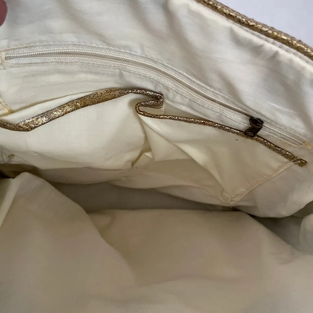 Boho Tote Bold Geo Pastels Gold Tassel Colorful Yoga Market Travel Campus Bag - Image 10