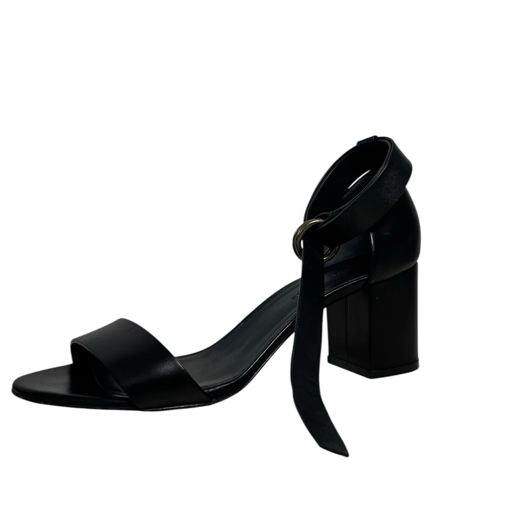 Jenni Kayne Women’s Black Open Toe Ankle Strap‎ Sandals Shoes Size 38.5 (US 8.5) - Image 5