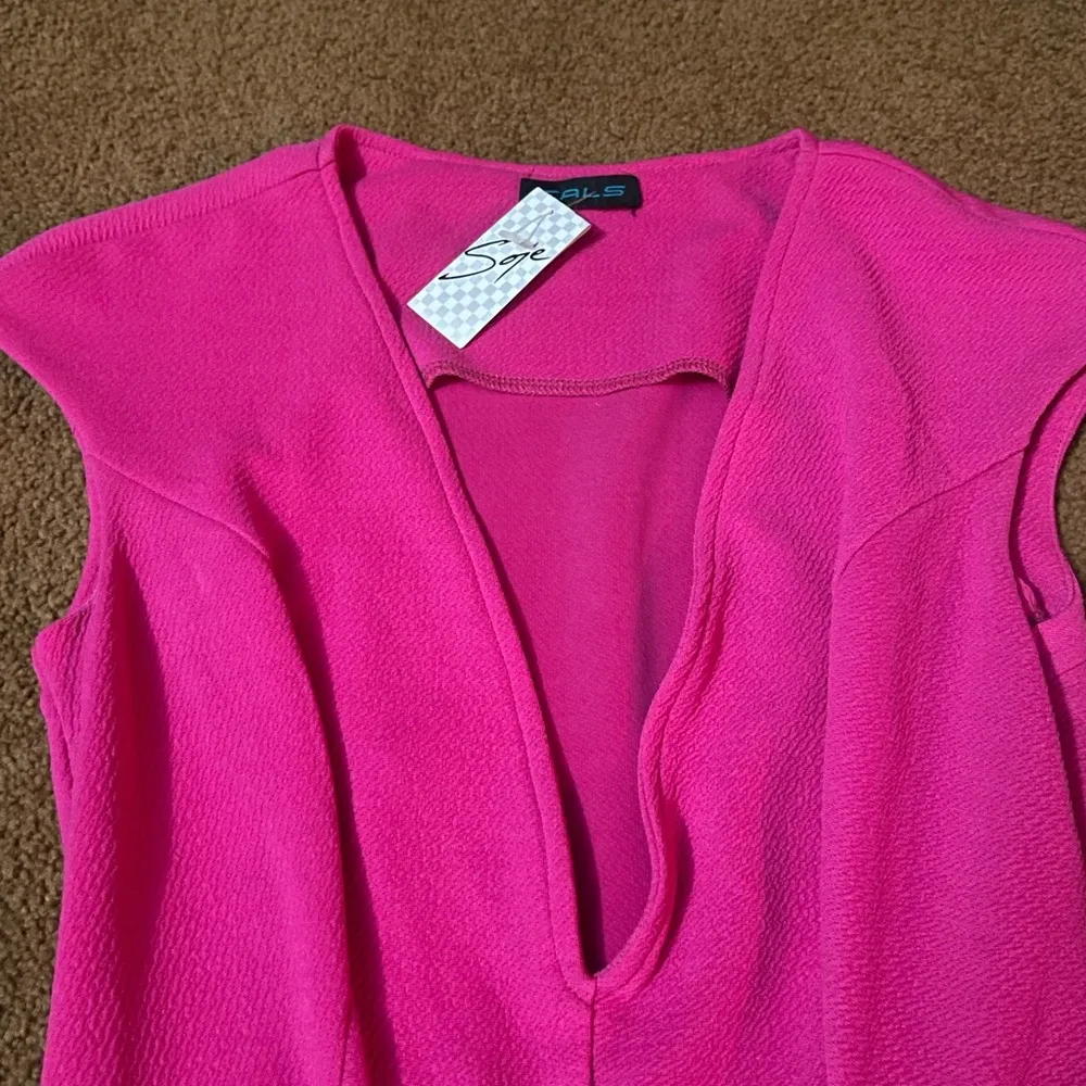 NWT  pink sleeveless dress S - Image 2