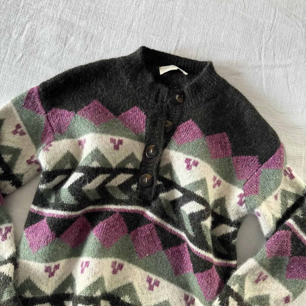 Sezane Georges Jumper Sweater, Small - Image 5