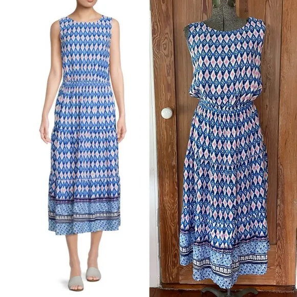 Beach Lunch Lounge Peonia Sleeveless Back Cutout Maxi Dress - Sz XL 💚🎀 - Image 2