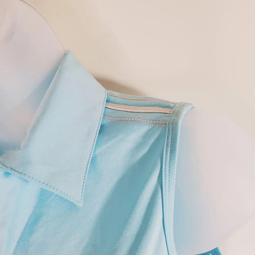 Tail Athletic Vest Tennis Golf Half Zip Blue XS - Image 5