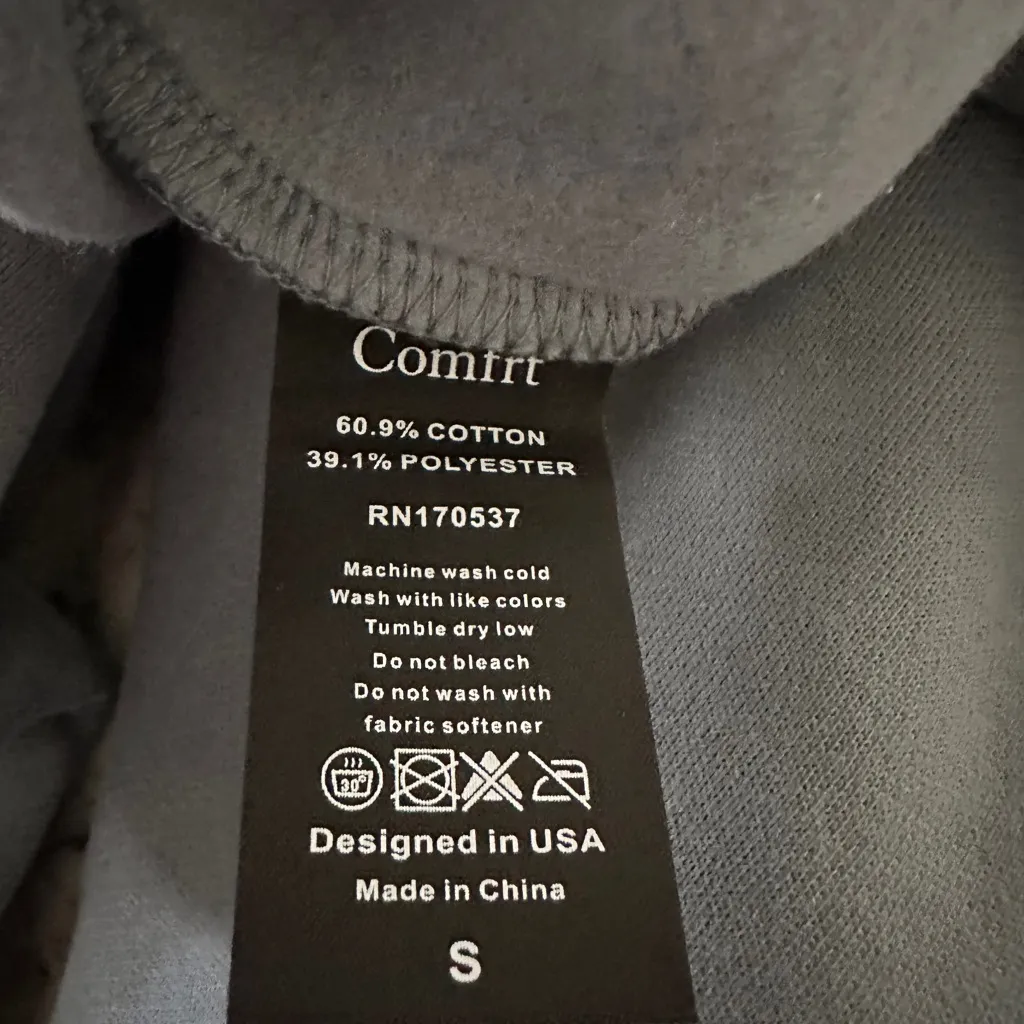 Comfrt blue willow Cloud Sweatpants size small - Image 11