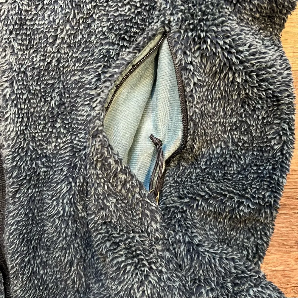 The North Face Women’s Osito Teal Fleece Jacket Size Medium - Image 4