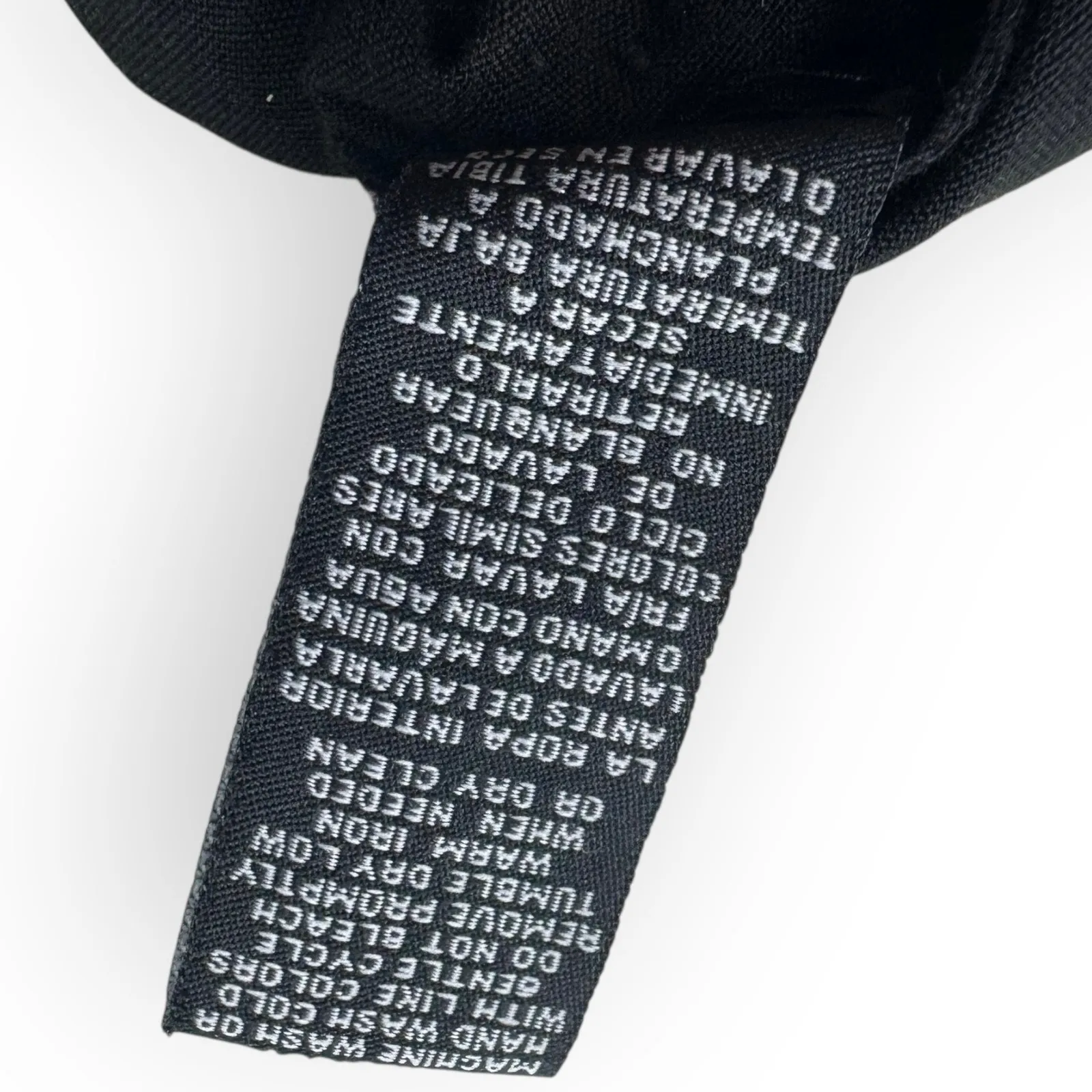 Sharagano Black Front Zip Dress with Cinch Waist Belt Cuffed Sleeves Size 4 - Image 12