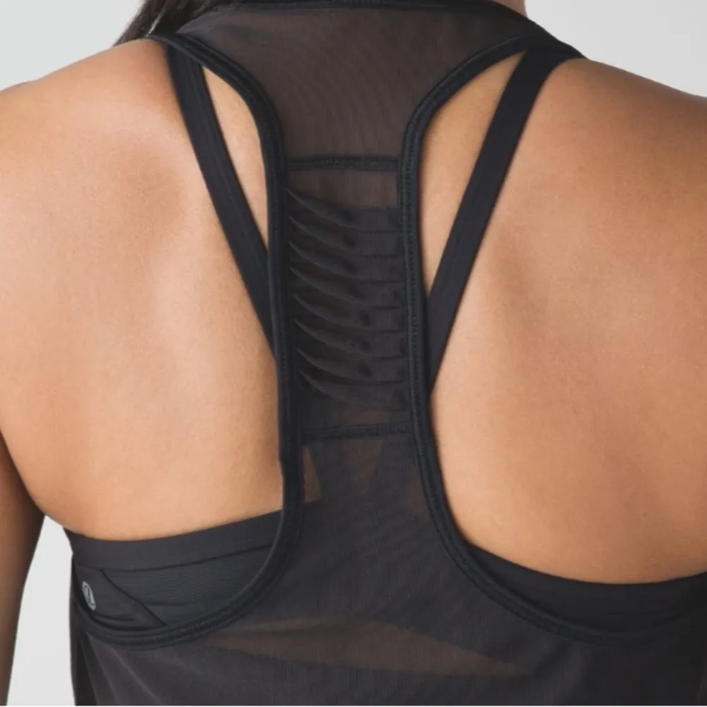 Lululemon • Sunshine Salutation Tank
Black Mesh Back - Image 5