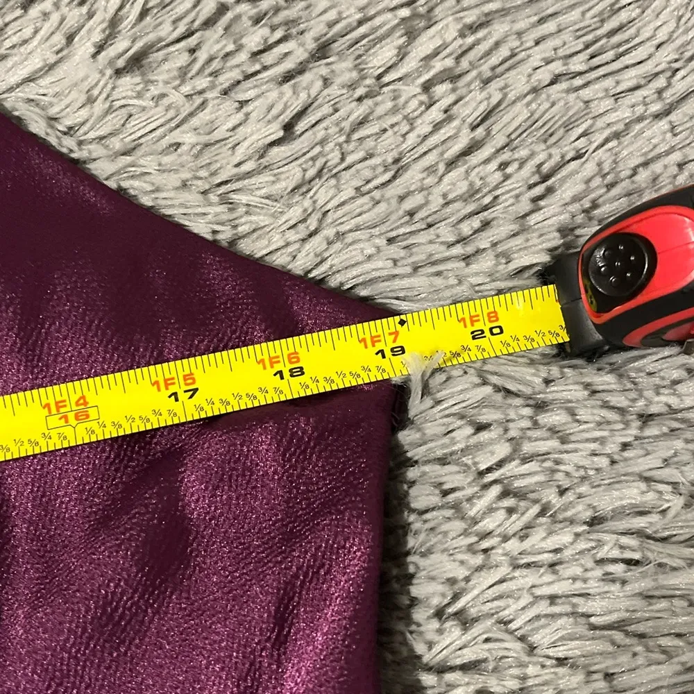 Women’s Black and Purple Halter Style Dress Size 14 NWOT - Image 5