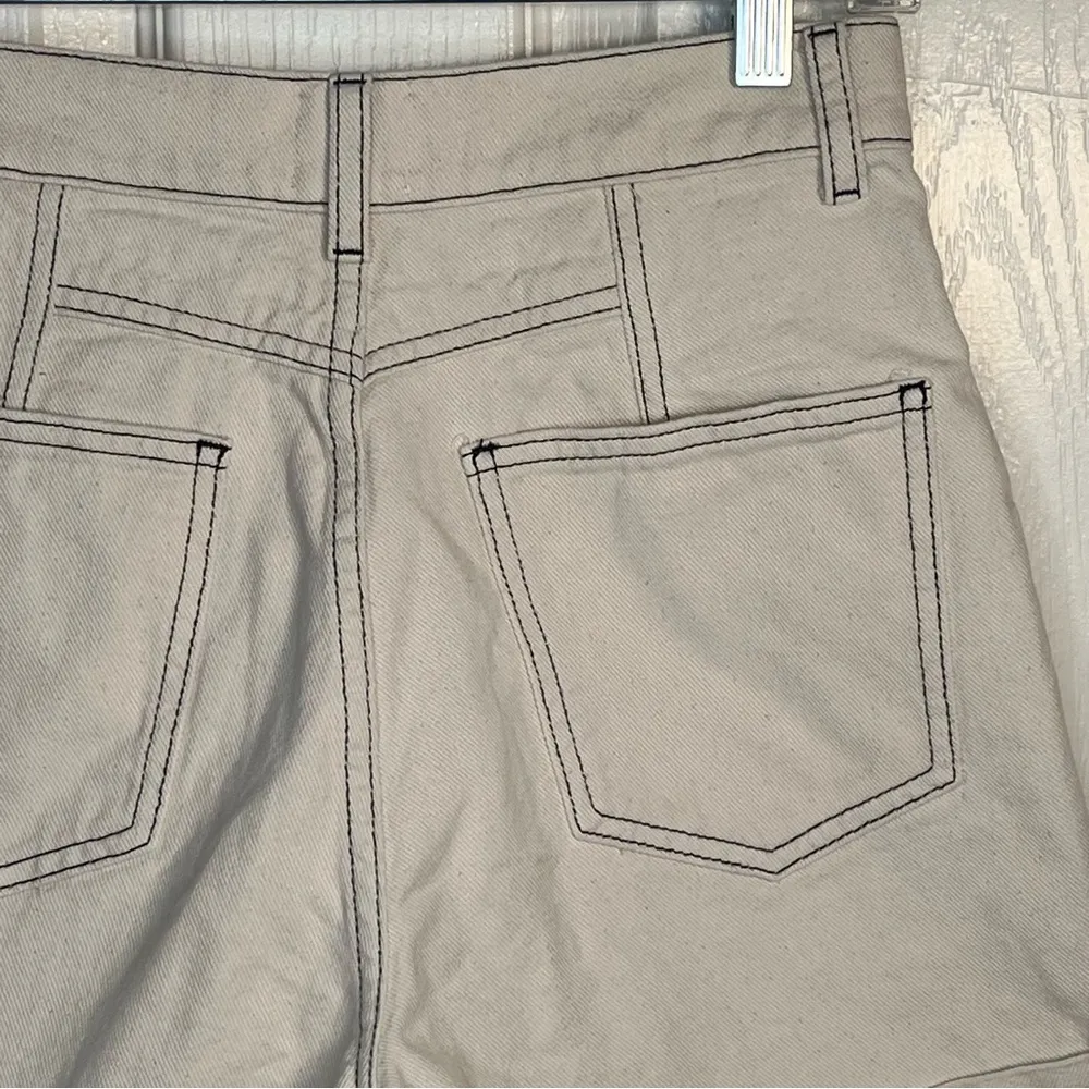 Urban Outfitters BDG Sz 25 High Rise Denim Shorts Off White - Image 11