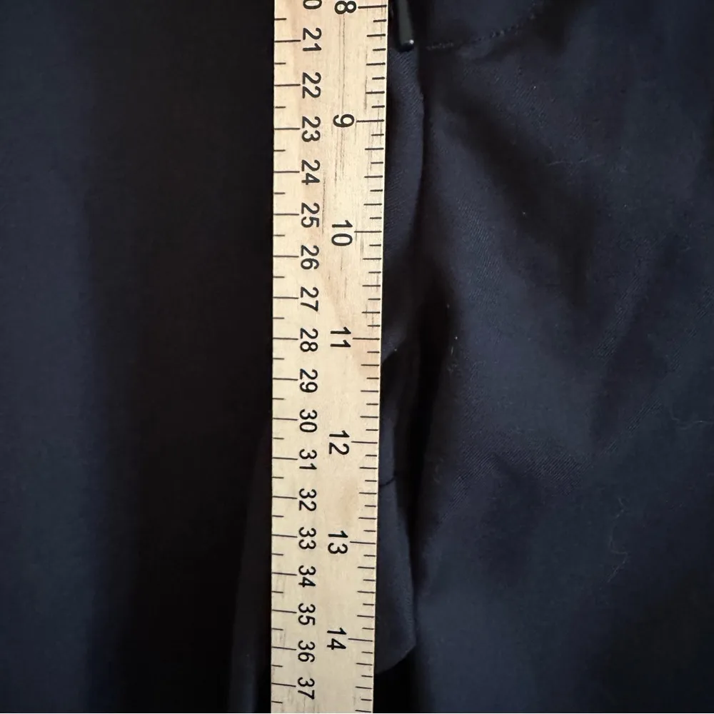 NWT Oak and Fort Women’s Parachute Pants Wide Leg High Rise Black Size 10 - Image 10