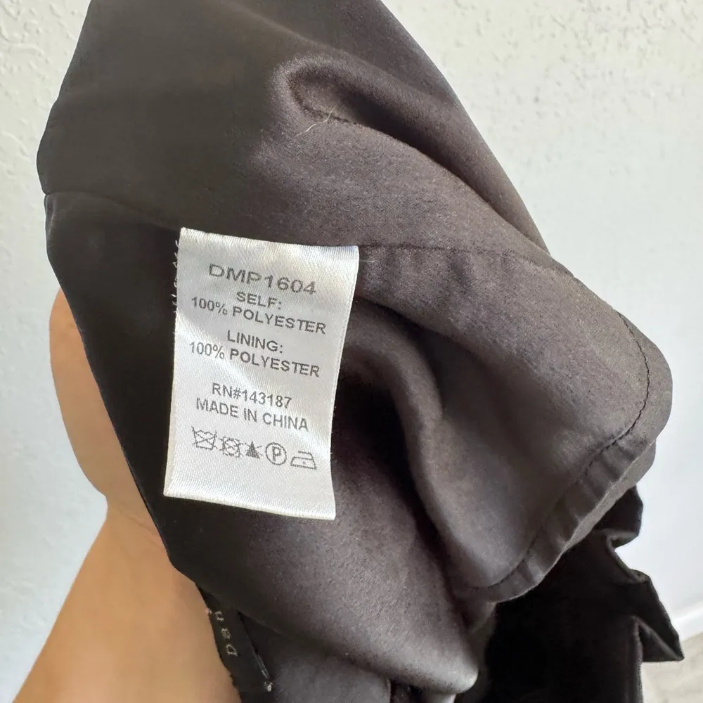 Dance & Marvel Black Paper Bag Pull On Shorts Womens S Business Casual - Image 5