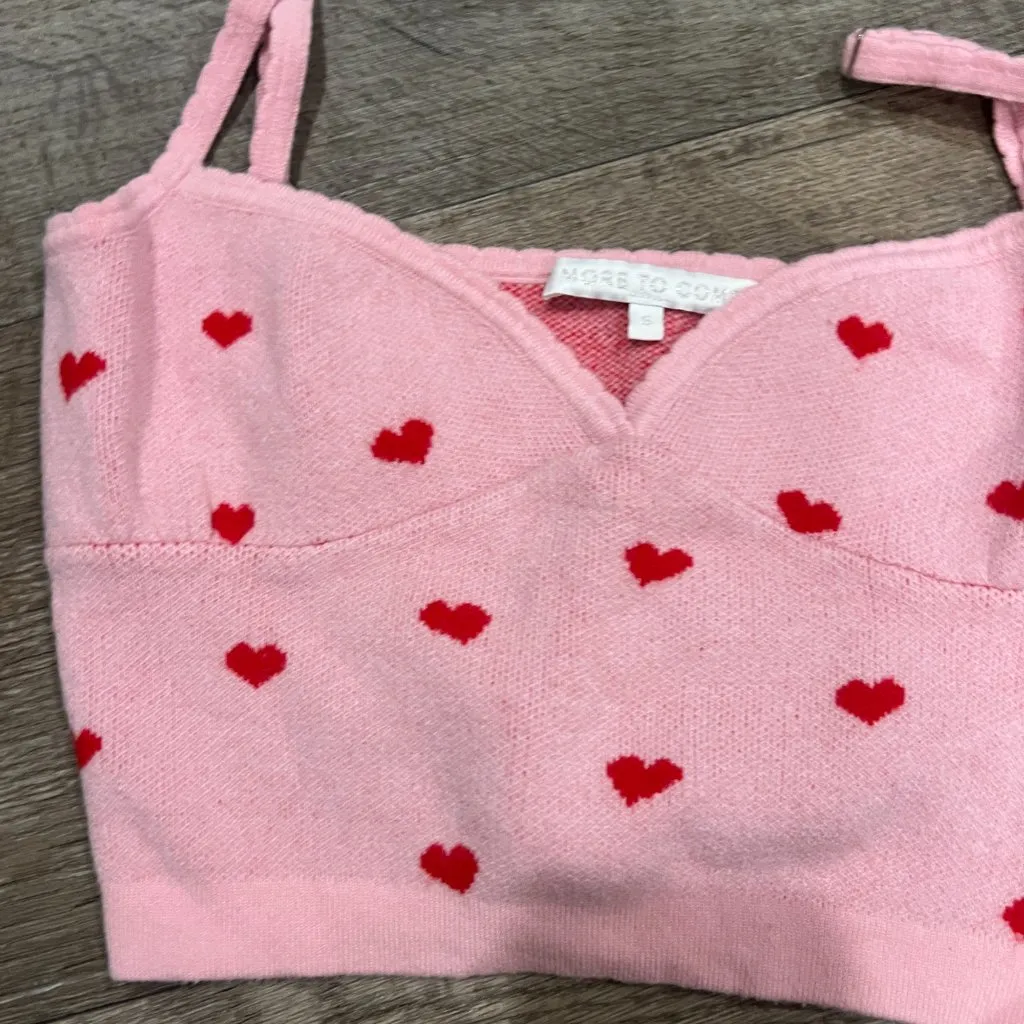 More to Come Knit Crop Top V - Image 4